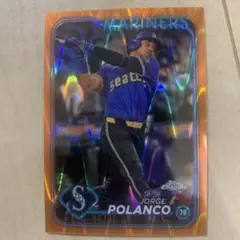 topps chrome 2024 jorge polanco 25