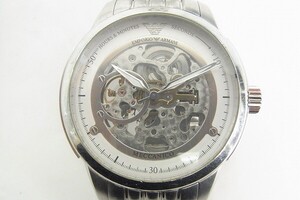 L644-J36-269◎ EMPORIO ARMANI エンポリオアルマーニ AR-4626 メンズ 自動巻き 腕時計 現状品① ◎