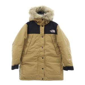 THE NORTH FACE ザノースフェイス Mountain Down Coat GORE-TEX マウンテン ダウン コート ゴアテックス レディース ベージュ NDW92454