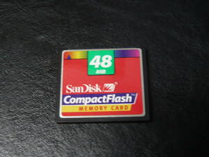 動作保証！SanDisk CFカード 48MB