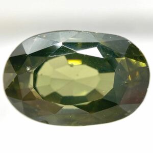 〔天然ジルコン10.71ct〕o ルース 裸石 zircon 宝石 ジュエリー jewerly w4B19