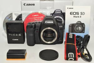 【719ショットの特上品】 Canon デジタル一眼レフカメラ EOS 5D MarkII ボディ　#7711