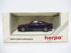 Herpa ヘルパ 070492 MB CLK 1:43 metallic ミニカー　[Dass1110]