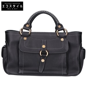 CELINE セリーヌ 134023TST.38NO ブギーバッグ ハンドバッグ ブラック レディース