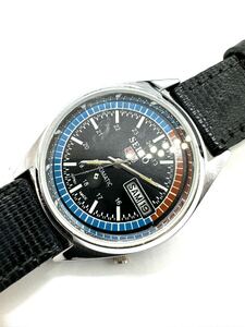 コレクション　SEIKO5　セイコーファイブ　ゴールド　ペプシカラー　 6309-5820