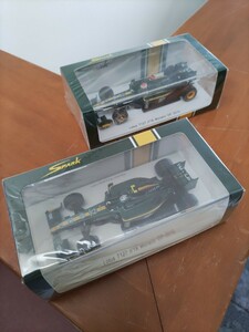 ☆ スパークモデル1/43 ロータス F1 T127 2010年 モナコGP #18 ヤルノ トゥルーリ ＆#19 ヘイキ コバライネン 2台セット ☆