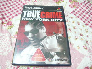 ★PS2ソフト　起動確認済　TRUE CRIME NEW YORK CITY★