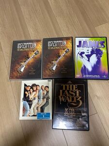 洋楽ライブ・ドキュメンタリー DVDセット (Led Zeppelin、Janis、The Last Waltz、FRIENDS)