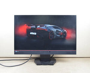 4885　超狭額ベゼル　EIZO　FS2434　23.8型ワイド　フルHD　ゲーミング　HDMI x 2　IPSパネル　LED　スピーカー内蔵　ディスプレイ