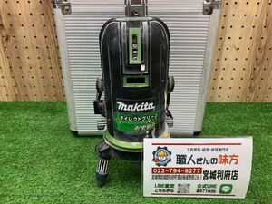 【15-0129-KS-6-3】【1円スタート】makita マキタ SK504GPZ ダイレクトグリーンレーザー墨出し器 フルライン【ジャンク扱い品】