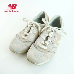 New Balance ニューバランス 24.5 スニーカー メッシュ スエード ピンク/NC31