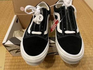 VANS VAULT OG OLD SKOOL LX VN0A4P3XOIU BLACK/TRUE WHITE バンズ ボルト ヴォルト ヴァンズ オールドスクール ブラック メンズスニーカー