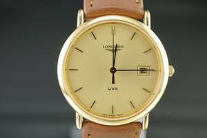 【B5/20-4 AD37】★LONGINES/ロンジン QWR L4.638.2 クオーツ メンズ 電池交換済み稼働品★