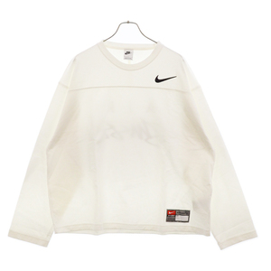 NIKE ナイキ ×STUSSY DRI FIT MESH JERSEY FJ9164-133 ステューシー ドライメッシュジャージ 長袖Tシャツ ホワイト