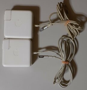 4842 MagSafe ACアダプタ 2個 Apple 60W MagSafe Power Adapter A1344 アップル MacBookPro MacBook 電源アダプタ