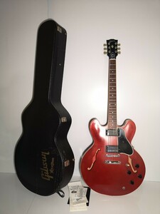 【岐阜発 綺麗 セミアコ ケース付 中古】Gibson ESDS-335