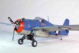 【atsudra工房完成品】1/32 F4F VMF-224 ロバート E.ゲイラー少佐機