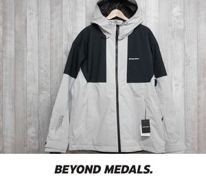 【新品】25 BEYOND MEDALS FULLZIP JACKET 2L - XLサイズ - GREY 正規品 スノーボード ウェア ジャケット