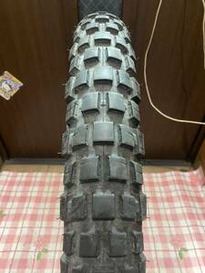 中古MCタイヤ MICHELIN ANAKEE WILD 90/90-21 ミシュラン アナキー ワイルド 90 90 21 2019 K4685