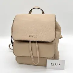 【極美品】FURLA noemi リュックサック ミニリュック フラップバッグ