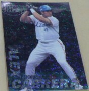 2001カルビープロ野球チップスカードS(TARスターCARD)8カブレラ(埼玉西武ライオンズ)オリックス・ソフトバンクホークス ベースボールトレカ