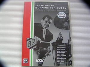 ●The making of Burningu for Buddy バディ・リッチ　中古DVD　４枚までクリックポスト同梱可能●管理番号035