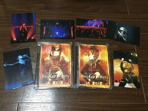 ◇セル版 動作OK◇GACKT TRAINING DAYS DRUG PARTY ASIA KOREA & TAIWAN 2作品セット DVD ポスカ付 国内正規品 ドキュメンタリー 即決