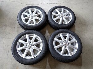 YS10643【送料無料155/65R14】NーBOX タント スペーシア デイズ デリカミニなどに 中古スタッドレス ●14×4.5J 100/4H ET45●