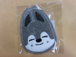 T【リ5-60】【送料無料】未開封/Stray Kids オフィシャルグッズ サガラ刺繍コースター ウルフチャン/バンチャン/ストレイキッズ/スキズ