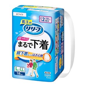 リリーフ パンツタイプ まるで下着 ２回分 Ｌ１８枚 大人用おむつ