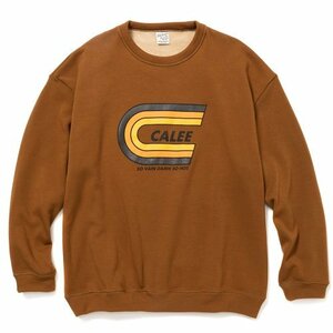 CALEE BOMBER HEAT CREW NECK SWEAT キャリー スウェット デニム チノ イージーパンツ シャツ ロンティー ジャケット レザー KEYRING