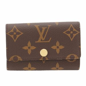 【ルイヴィトン】Louis Vuitton　モノグラム ミュルティクレ6 6連キーケース M62630 ブラウン 【中古】【正規品保証】206095