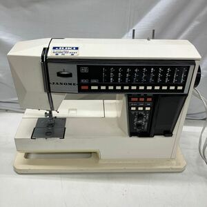 66①●60418-⑤ JANOME コンピューターミシン ミシン ジャノメ ジャノメミシン MODEL 5002 通電確認済み ジャンク品