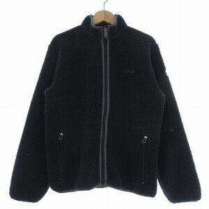 エーグル AIGLE ボア ジャケット ジップアップ XS 紺 ネイビー /EA メンズ