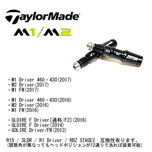 テーラーメイド　TaylorMade　Ｍ1 M2 　.335tip　ドライバー・フェアウェイ用　スリーブ 　２個　　メール便　送料無料