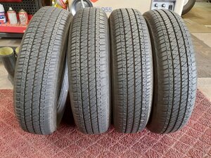 DF5516■175/80R16 91S　4本価格　BRIDGESTONE DUELER H/T 684Ⅱ　送料無料 夏 ’19年 8.5分山 ジムニー AZ-オフロード JA11 JA22 JB23