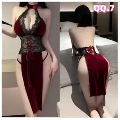 期間限定割引QQ.7 セクシーチャイナドレスコスプレ衣装中華美女ランジェリke4