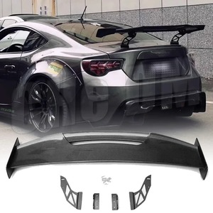 【送料無料】トヨタ 86 スバル BRZ ZN6 ZC6 軽量 GTウイング リアスポイラー トランク スポイラー ウイング エアロ カナード３D カーボン調