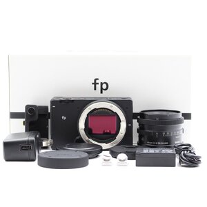 SIGMA fp & 45mm F2.8 DG DN kit ブラック 937317 フルサイズミラーレス一眼カメラ シグマ