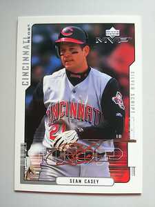 2000 Upperdeck MVP Silver Script Sean Casey