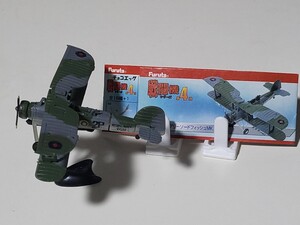 【美品】チョコエッグ　戦闘機シリーズ　第4弾　61　フェアリーソードフィッシュMK.Ⅰ　解説書付き　フィギュア