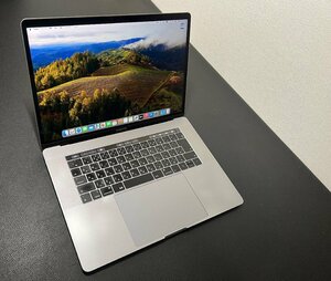 Retina MacBookPro A1990 スペースグレイ 2018 Core i7 2.6/32G/SSD 512G/現状品/ジャンク出品