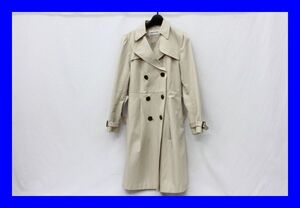 ●美品 ミッシュマッシュ MISCH MASCH トレンチコート アウター ベージュ 綿×ポリエステル Mサイズ 服 F4323