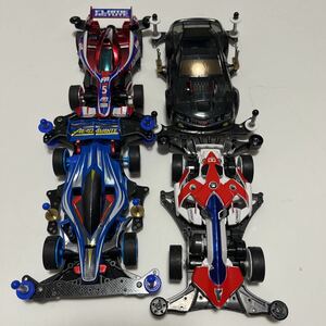 まとめ売り　ミニ四駆タミヤミニ四駆 TAMIYA 完成品 アバンテ　ラヴディーブル　マッハフレーム　フレイムアスチュート　4点セット