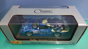 Maisto マイスト 1/43 Mercedes CLK-GTR 