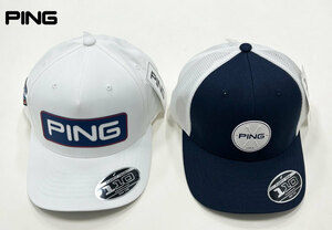 【US展開品・日本未入荷・数量限定・新品・送料無料】ピン Ping Star & Stripe スターアンドストライプ キャップ 2個セット　png3665354