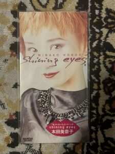 本田美奈子 8cm 短冊 shining eyes 96オートレース テーマソング【8cm 中古CD】短冊CD/シングル904　】349