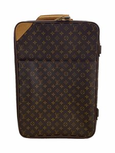 LOUIS VUITTON◆ペガス55_モノグラム・キャンバス_BRW/PVC/BRW