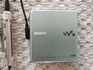 SONY MZ-EH930 Hi-MD対応 ソニーMDウォークマンブルー 