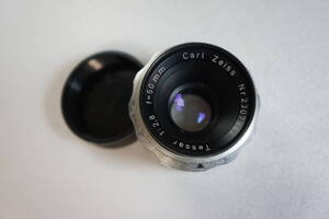 　カール ツァイス テッサー Carl Zeiss Tessar 50mm F2.８　paxette　M39マウント 西ドイツ製 Germany 50/2.8 